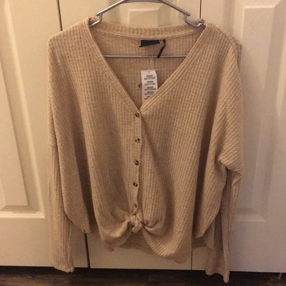 Urban Outfitters Out From Under Tie Front Thermal